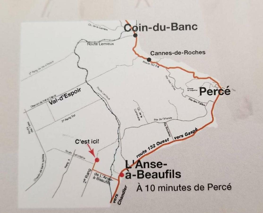 Gite Aux Jardins De L'Anse Perce Dış mekan fotoğraf